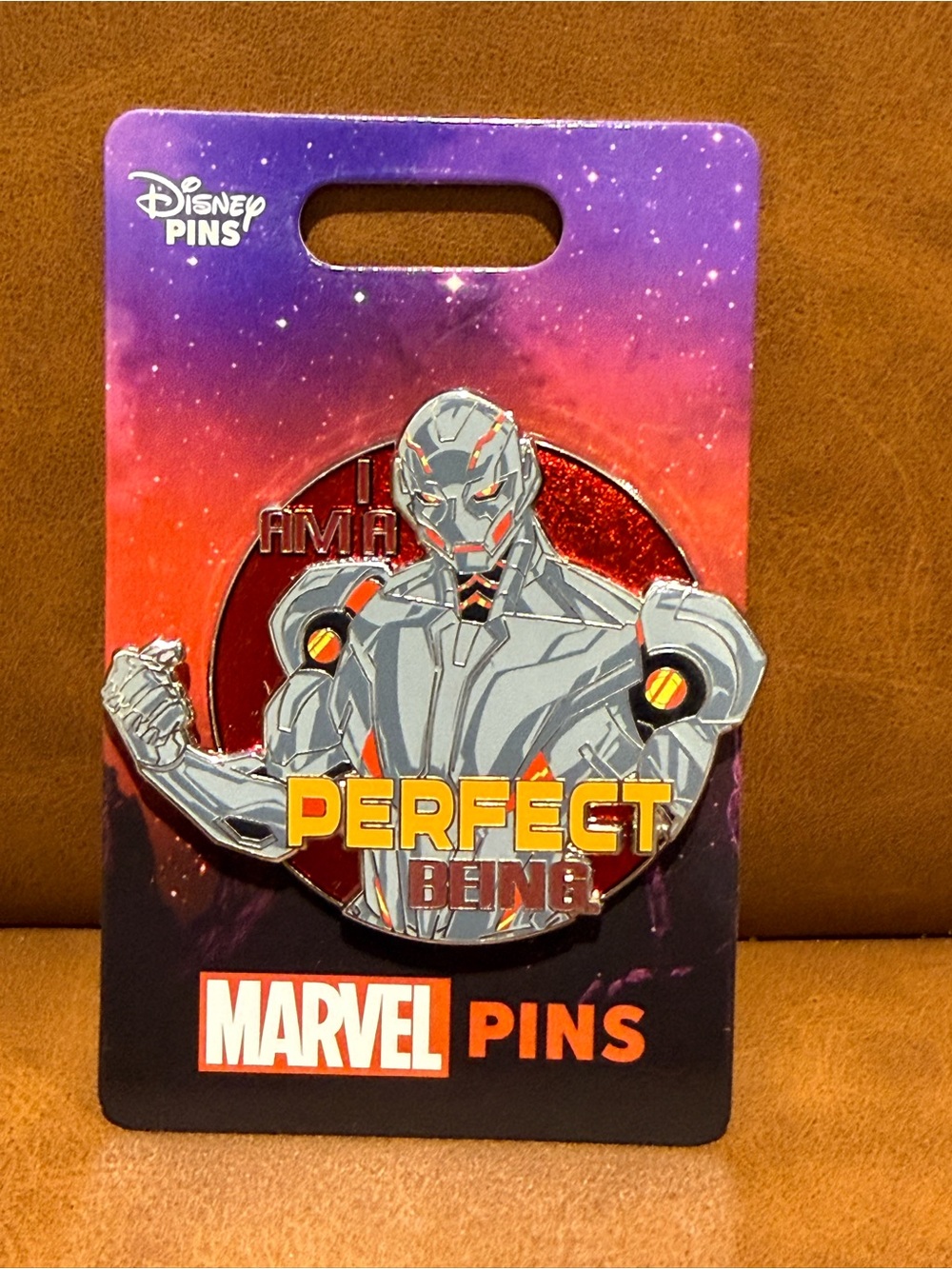 2023 Disney Marvel ‘I Am a Perfect Being’ - Ultron Trading Pin